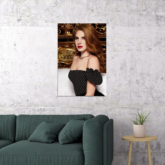 Lana Del Rey Singer Soul Music Star Model Poster Wall Art Print Home Wall Decor - xonomax