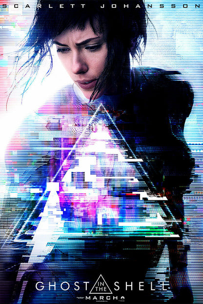 Ghost In The Shell 2017 Movie Action Drama Poster Wall Art Print Home Wall Decor - xonomax