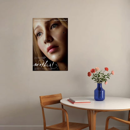 Mother! Movie Jennifer Lawrence Javier Bardem Mystery Poster Wall Art Print Home Wall Decor - xonomax