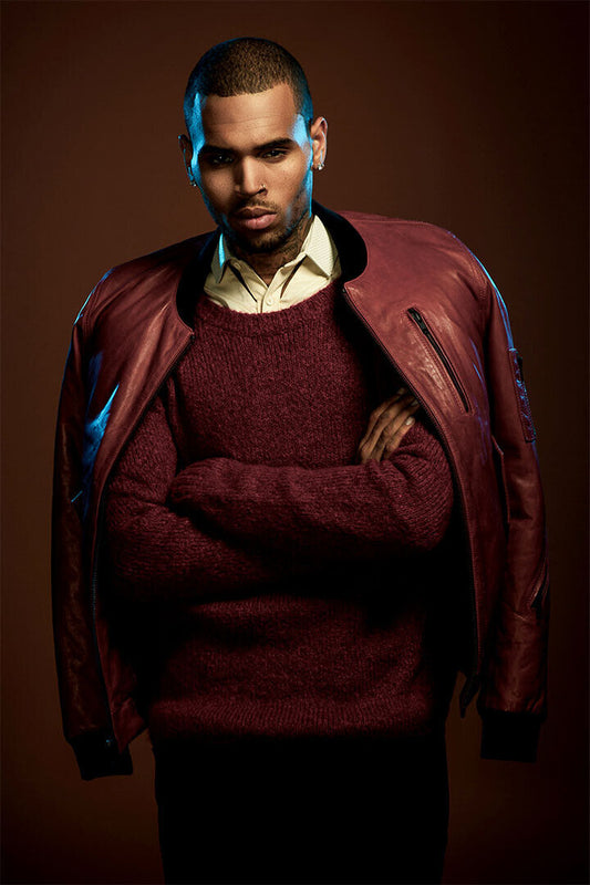 Chris Brown Music Star Rapper Singer Star Poster Wall Art Print Home Wall Decor - xonomax