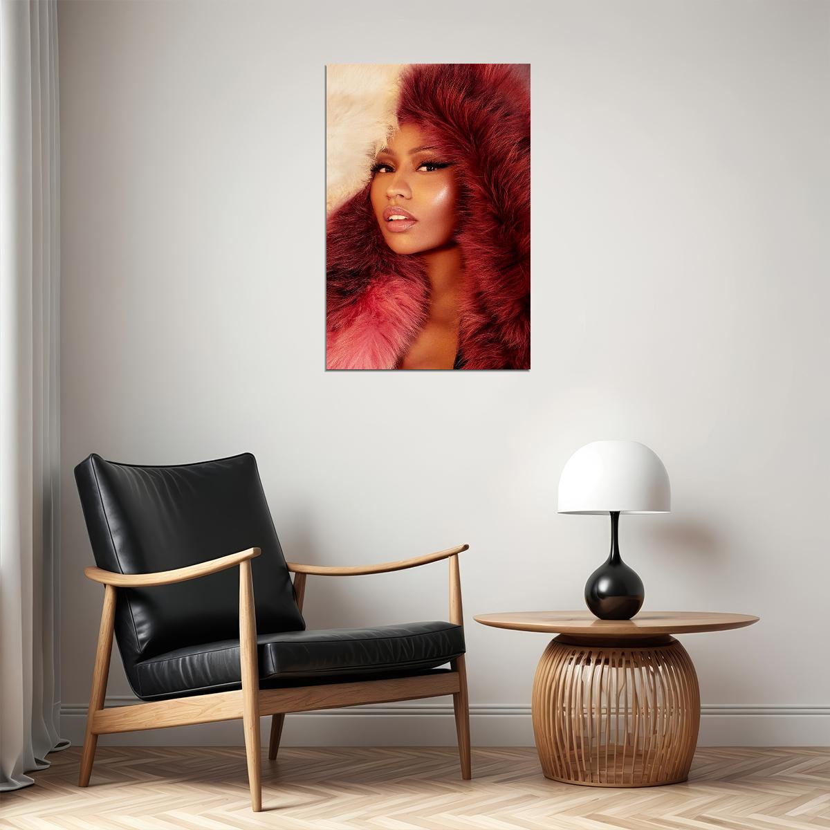 Music Album Cover Nicki Minaj Rap Music Artist Poster Wall Art Print Home Wall Decor - xonomax