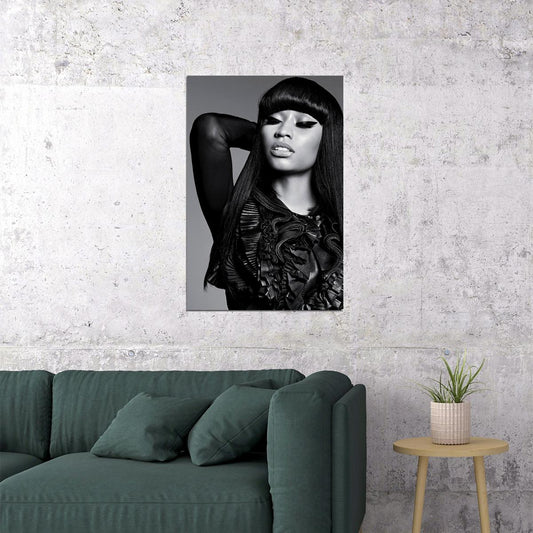 Nicki Minaj Music Album Cover Rap Music Poster Wall Art Print Home Wall Decor - xonomax