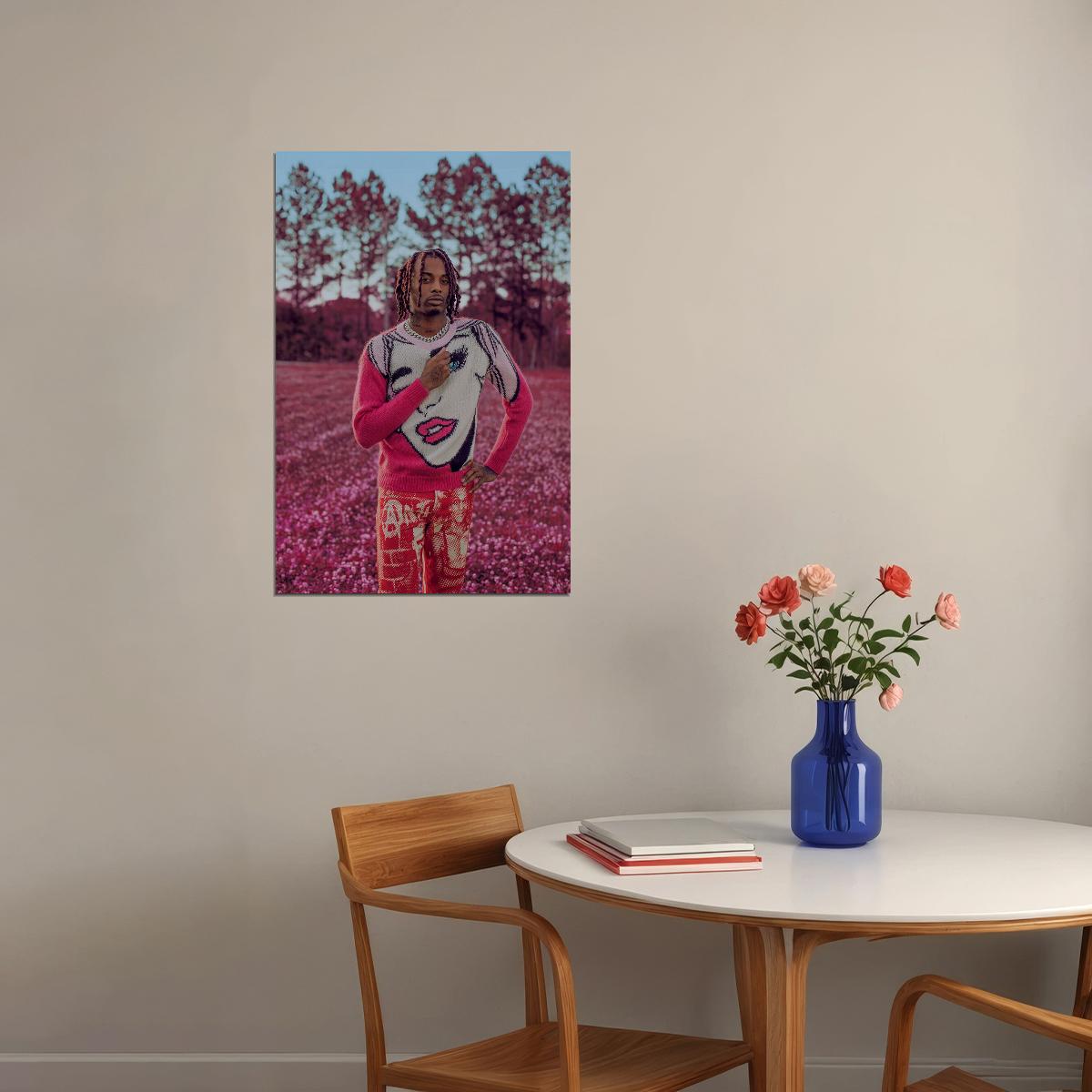 Playboi Carti Rapper Hip Hop Music Singer Star Poster Wall Art Print Home Wall Decor - xonomax