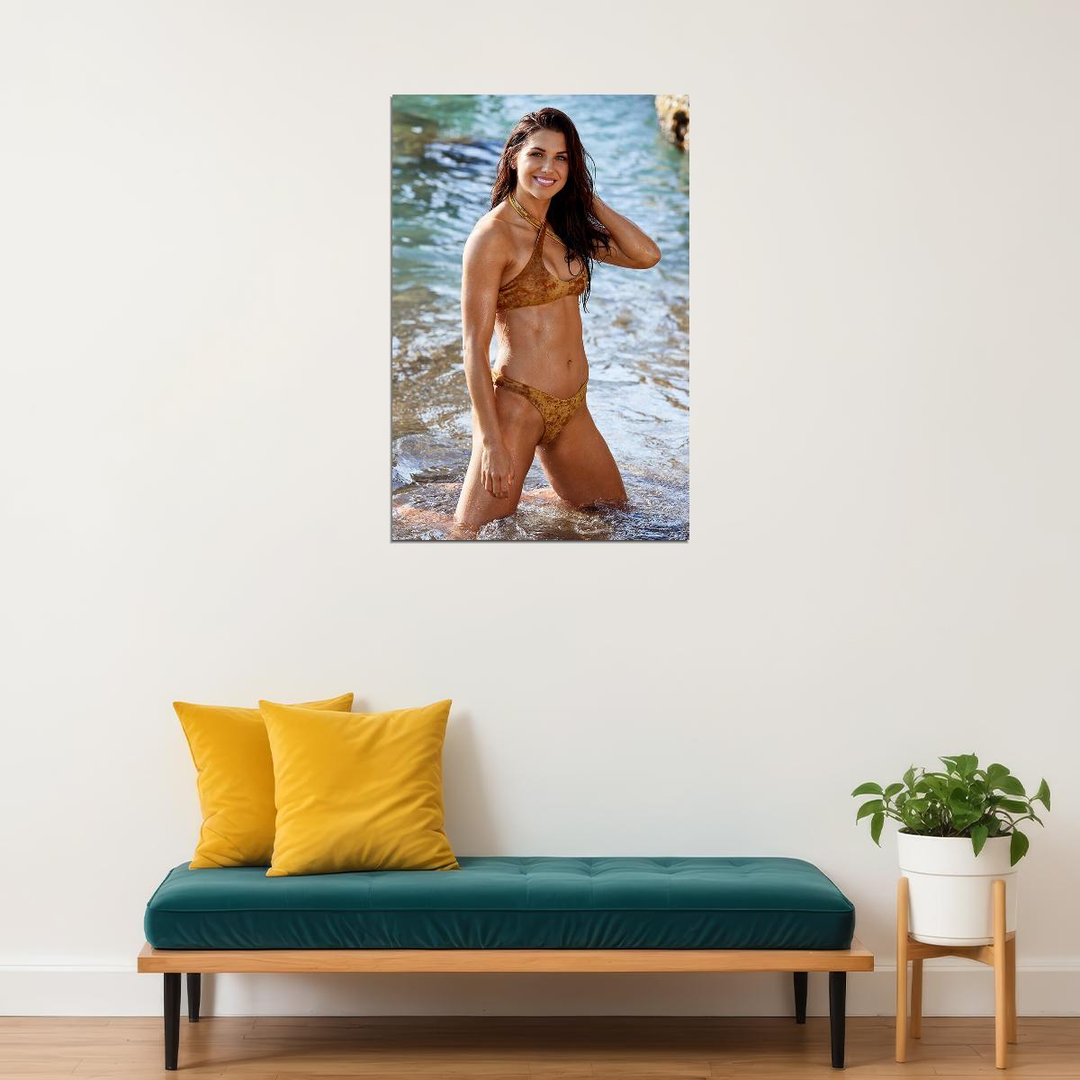 Alex Morgan Soccer Star Sport Attractive Poster Wall Art Print Home Wall Decor - xonomax