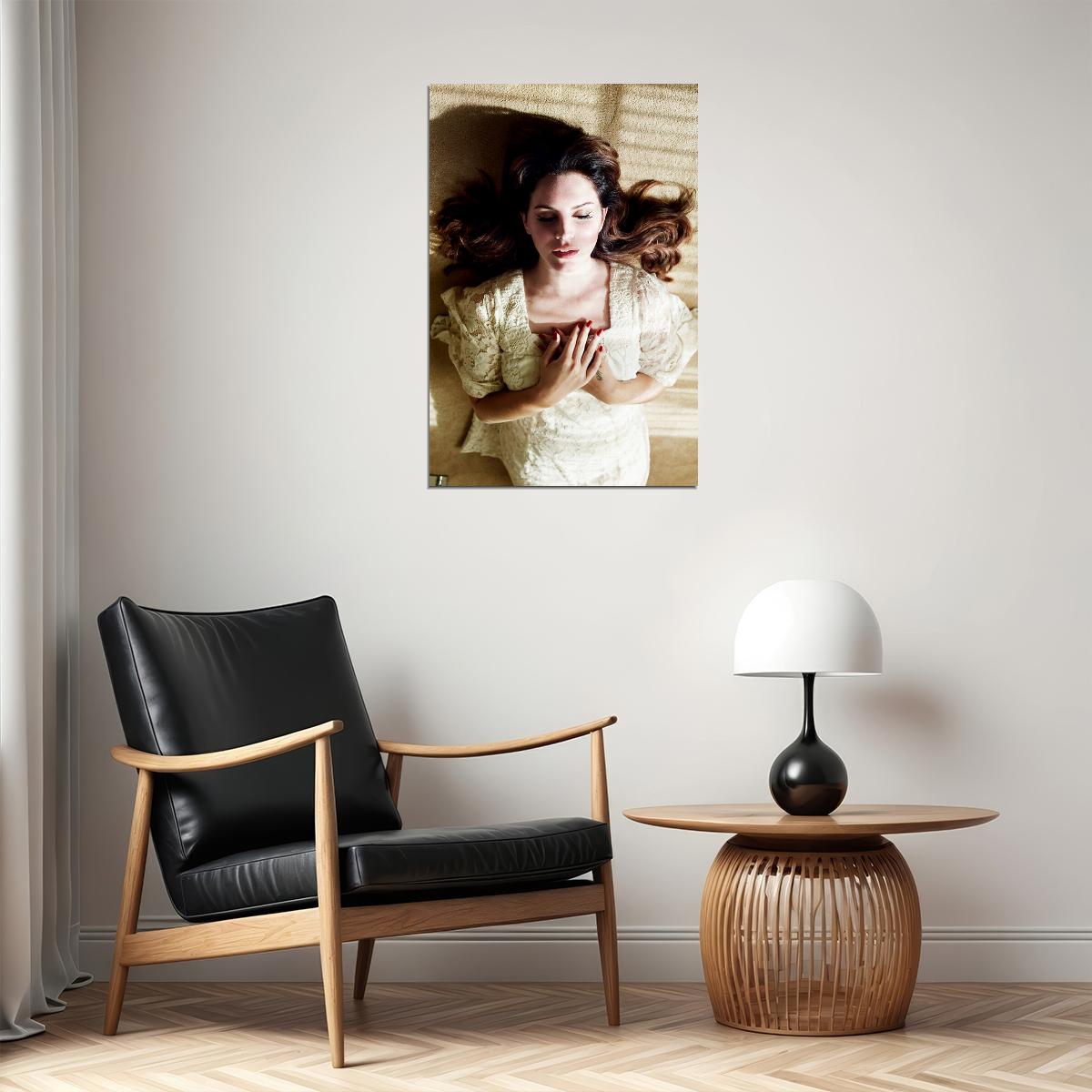 Singer Lana Del Rey Hd Music Songwriter Poetrist Poster Wall Art Print Home Wall Decor - xonomax