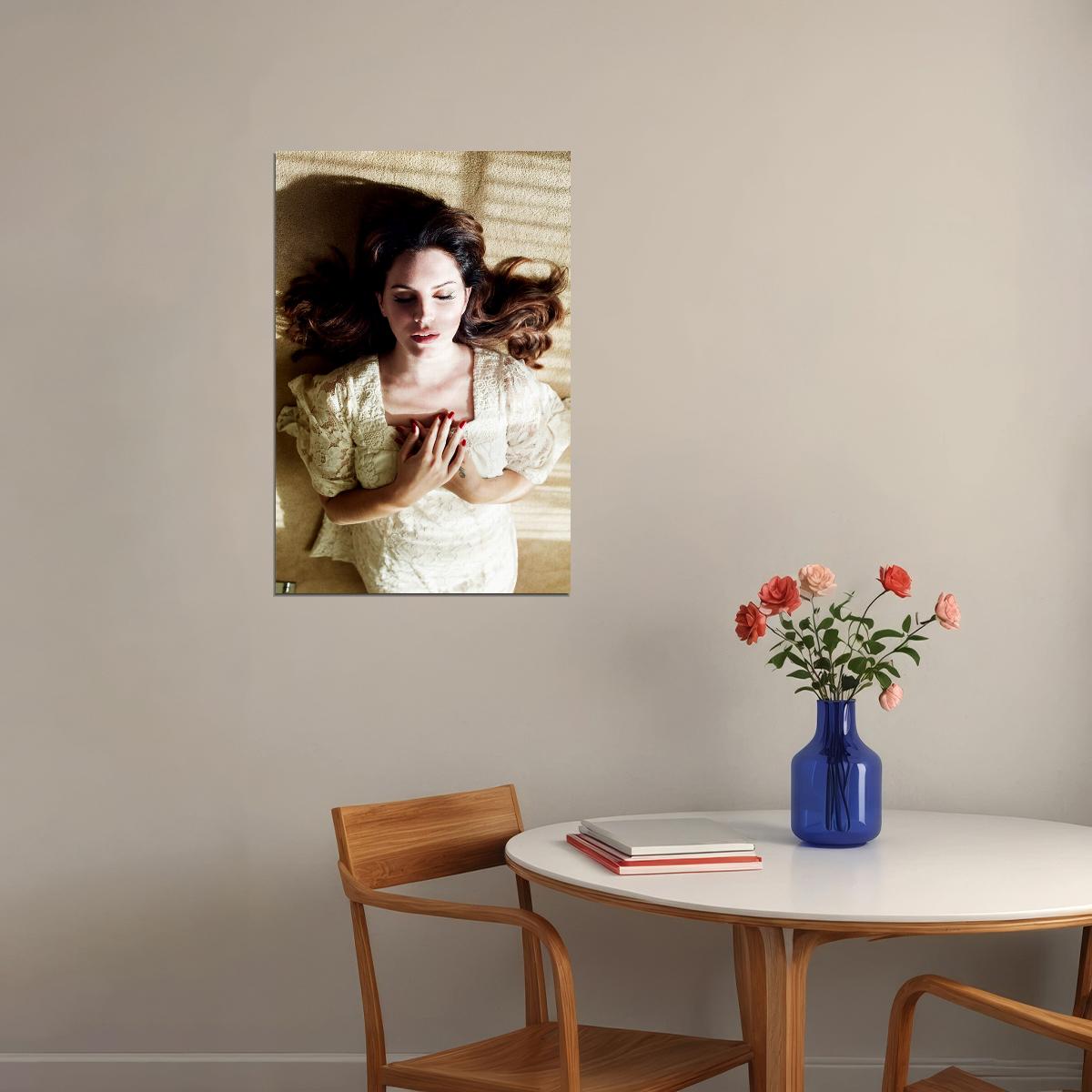 Singer Lana Del Rey Hd Music Songwriter Poetrist Poster Wall Art Print Home Wall Decor - xonomax