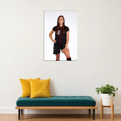 Alex Morgan Soccer Star Sport Beautiful Atlethe Poster Wall Art Print Home Wall Decor - xonomax