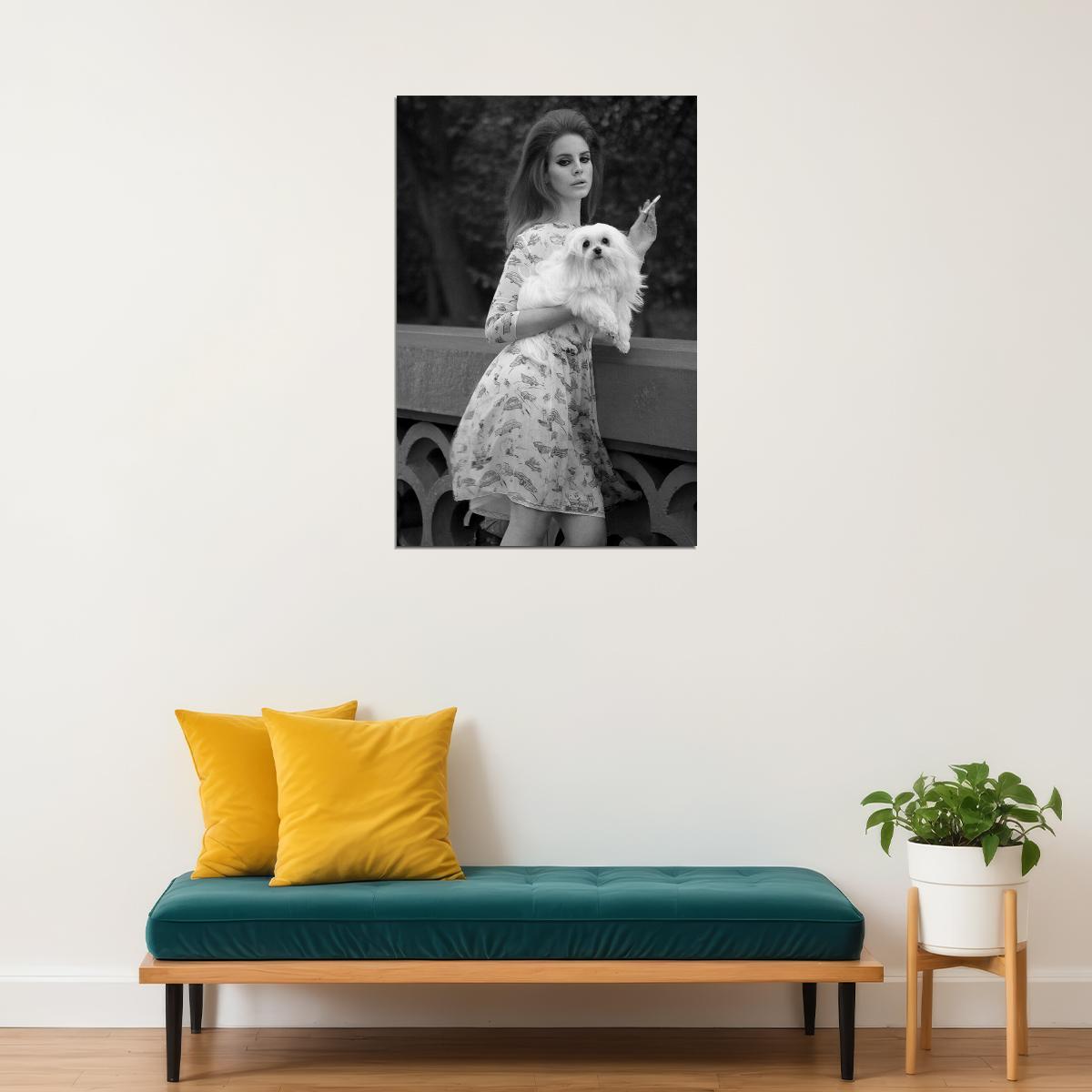 Singer Lana Del Rey Hd Music Songwriter Singer Poster Wall Art Print Home Wall Decor - xonomax