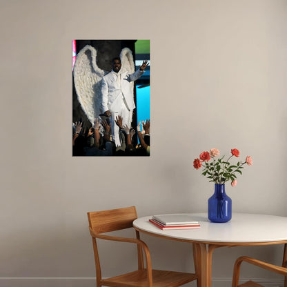 Kanye West Tour Grammy Rap Hip Hop Fashion Designer Poster Wall Art Print Home Wall Decor - xonomax
