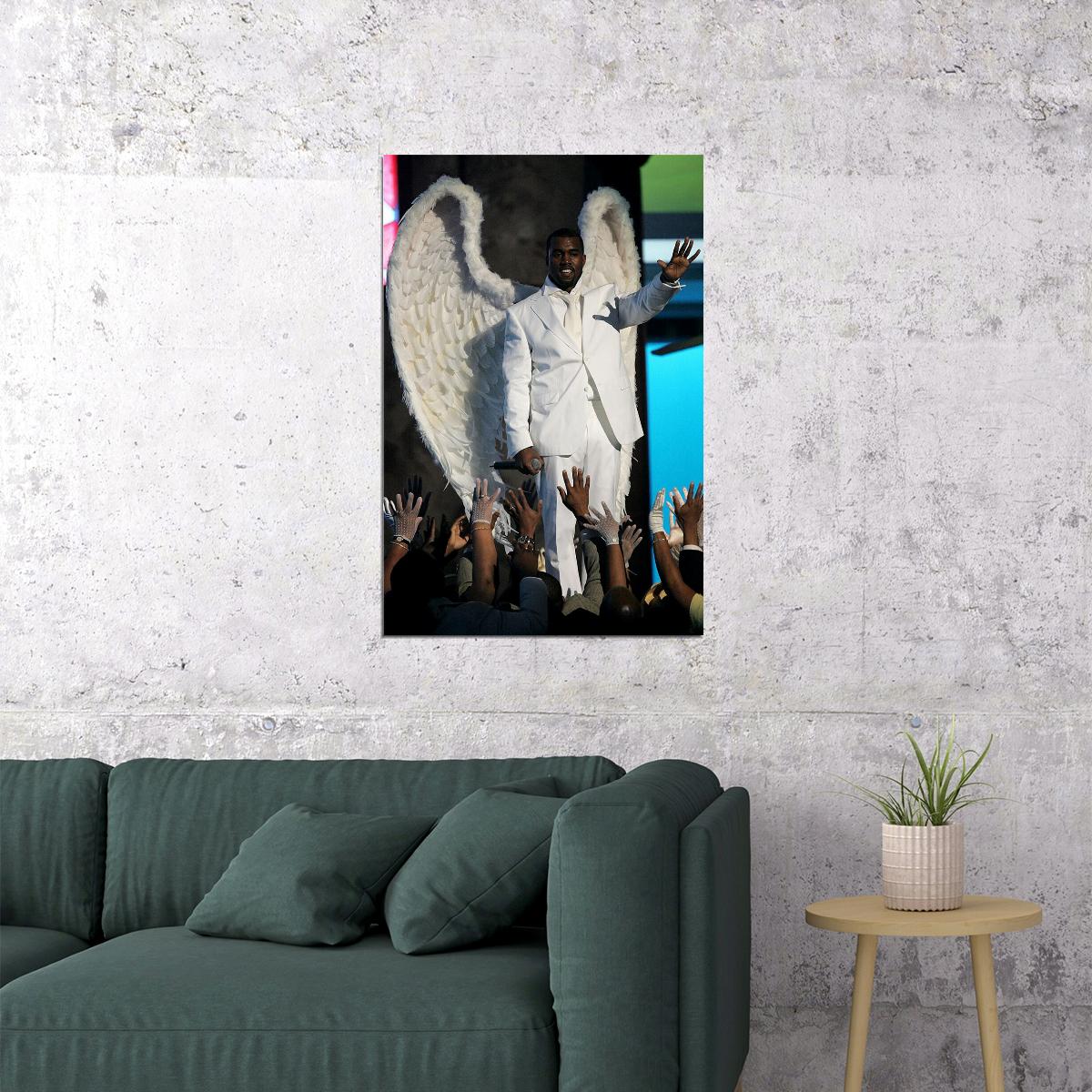 Kanye West Tour Grammy Rap Hip Hop Fashion Designer Poster Wall Art Print Home Wall Decor - xonomax