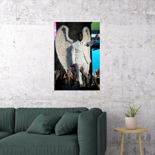Kanye West Tour Grammy Rap Hip Hop Fashion Designer Poster Wall Art Print Home Wall Decor - xonomax
