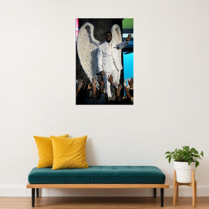 Kanye West Tour Grammy Rap Hip Hop Fashion Designer Poster Wall Art Print Home Wall Decor - xonomax