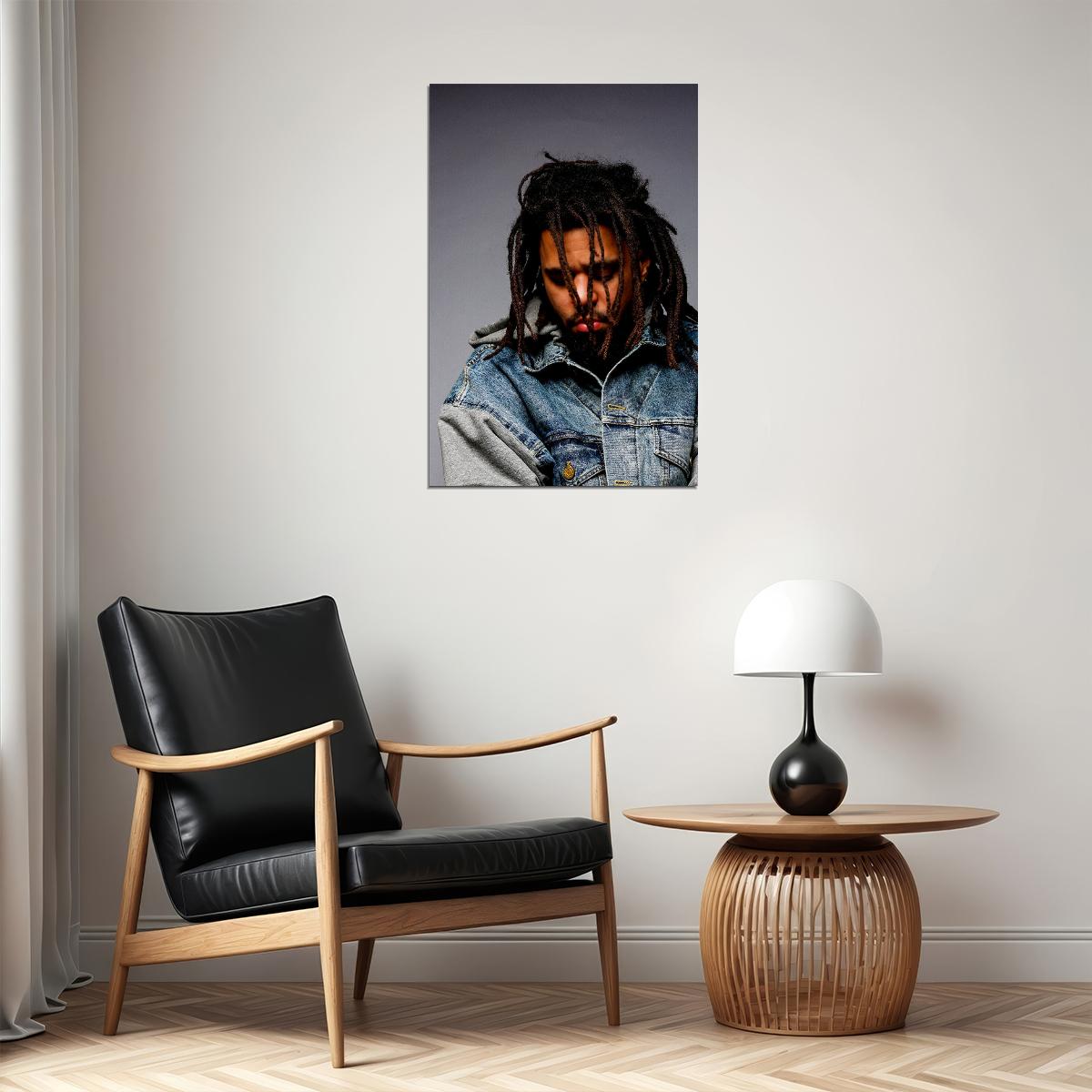 J Cole Rapper Hip Hop Artist Music Singer Poster Wall Art Print Home Wall Decor - xonomax