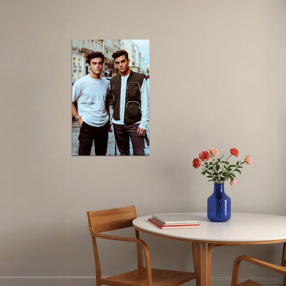 Dolan Twins Celebrity Comedians Poster Wall Art Print Home Wall Decor - xonomax