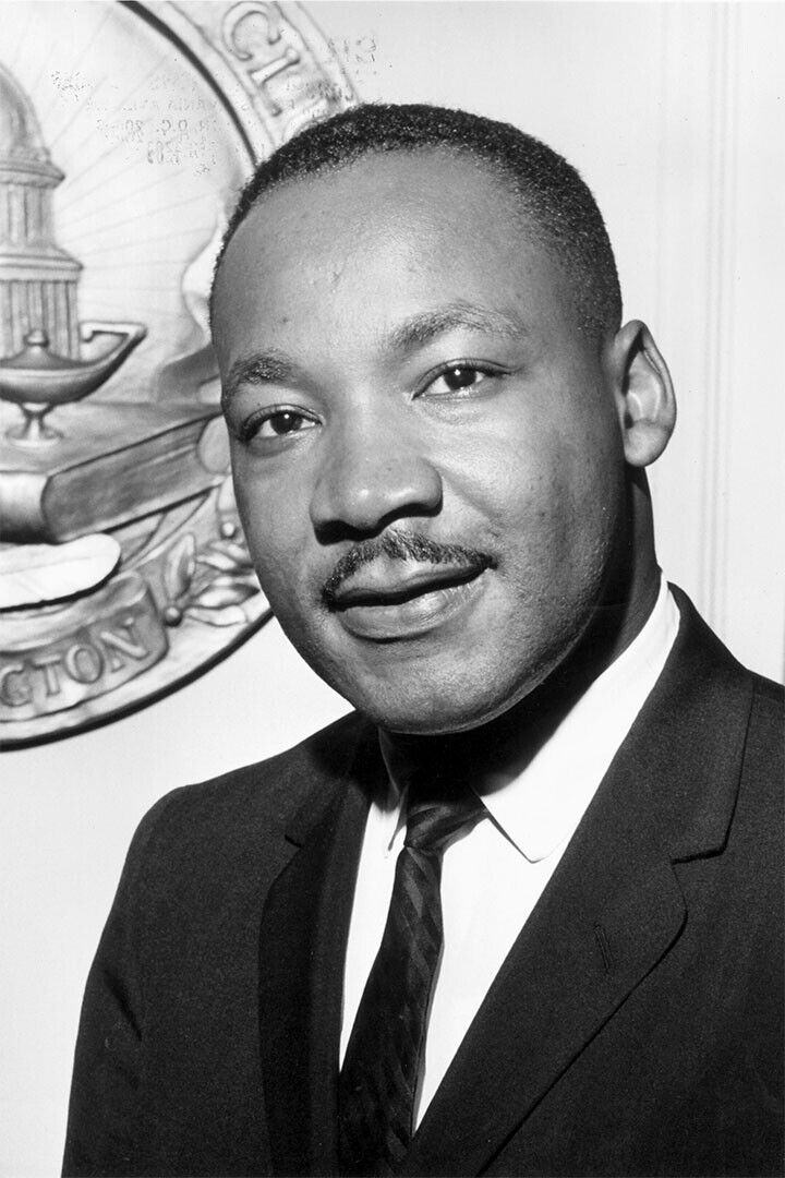 Martin Luther King Jr Sociologist Baptizer Poster Wall Art Print Home Wall Decor - xonomax