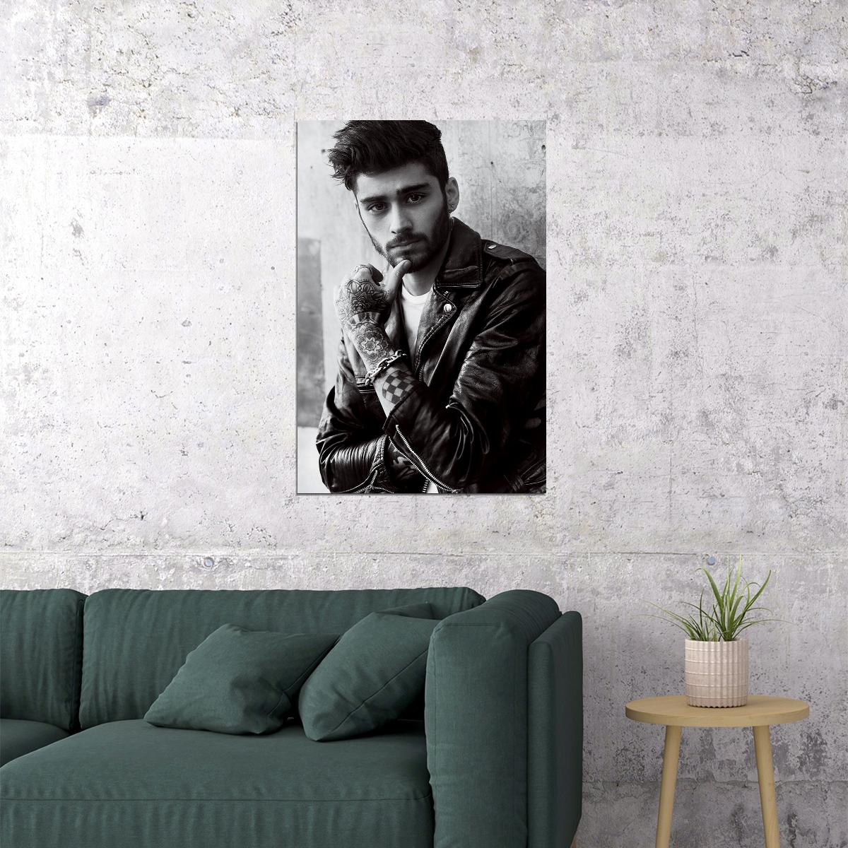Zayn Malik Top Music Artist Songwriter Poster Wall Art Print Home Wall Decor - xonomax
