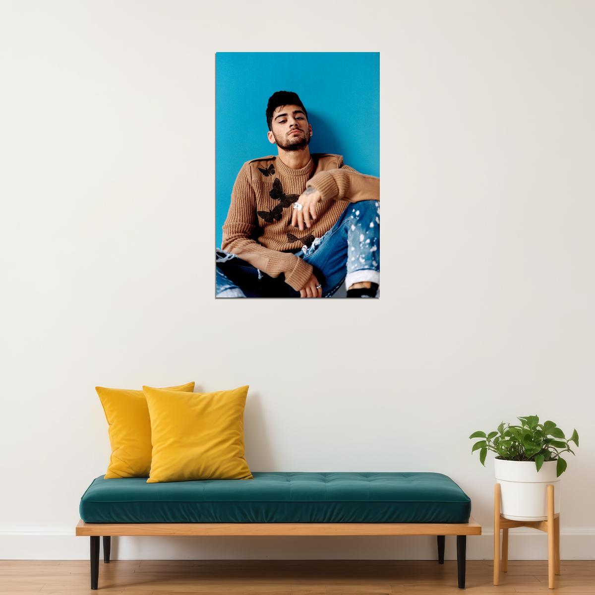 Zayn Malik Top Music Songwriter Artist Poster Wall Art Print Home Wall Decor - xonomax