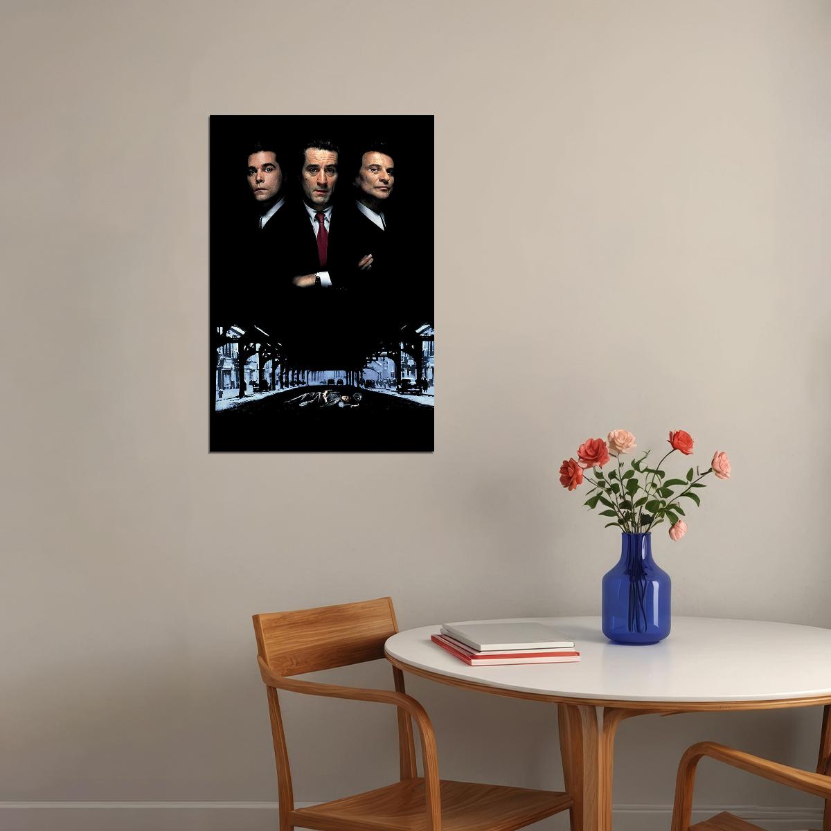 Goodfellas Movie Biography Crime Drama Poster Wall Art Print Home Wall Decor - xonomax