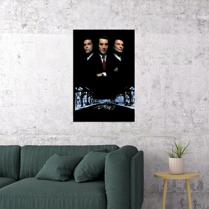 Goodfellas Movie Biography Crime Drama Poster Wall Art Print Home Wall Decor - xonomax