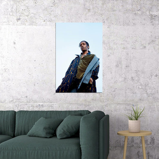 Asap Rocky Rap Music Singer Rapper Artist Poster Wall Art Print Home Wall Decor - xonomax