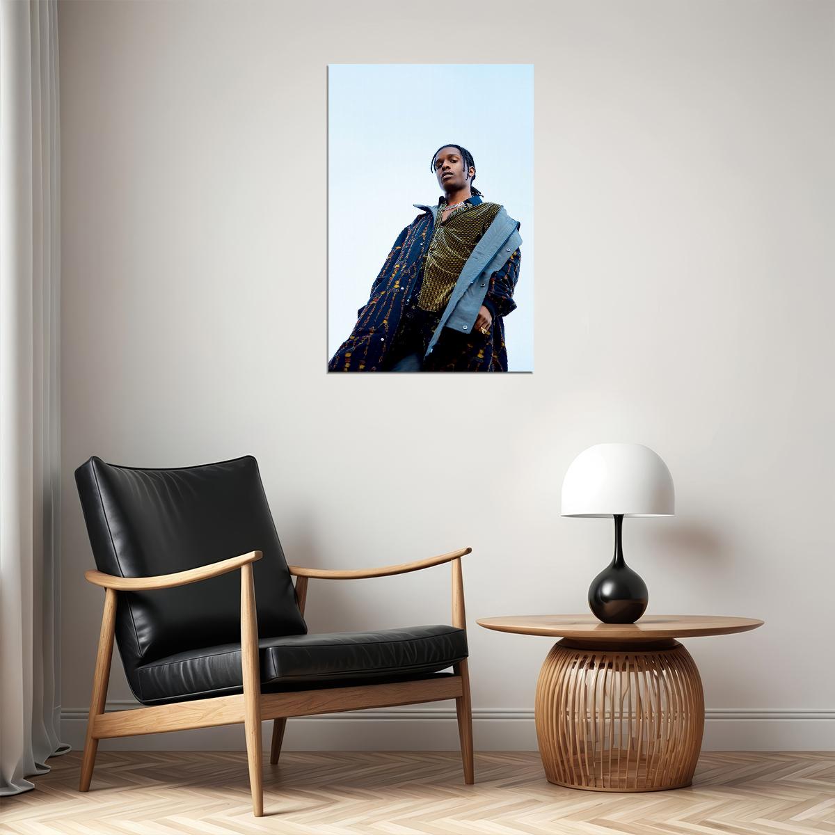 Asap Rocky Rap Music Singer Rapper Artist Poster Wall Art Print Home Wall Decor - xonomax