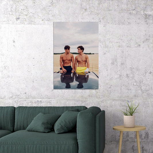 Dolan Twins Celebrity Comedians Poster Wall Art Print Home Wall Decor - xonomax