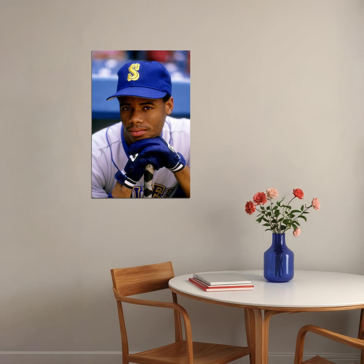 Ken Griffey Jr Great Baseball Player Poster Wall Art Print Home Wall Decor - xonomax