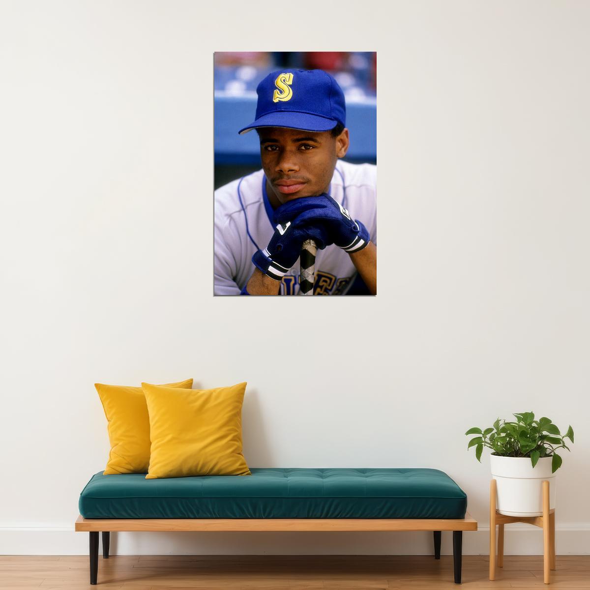 Ken Griffey Jr Great Baseball Player Poster Wall Art Print Home Wall Decor - xonomax