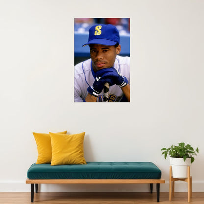 Ken Griffey Jr Great Baseball Player Poster Wall Art Print Home Wall Decor - xonomax