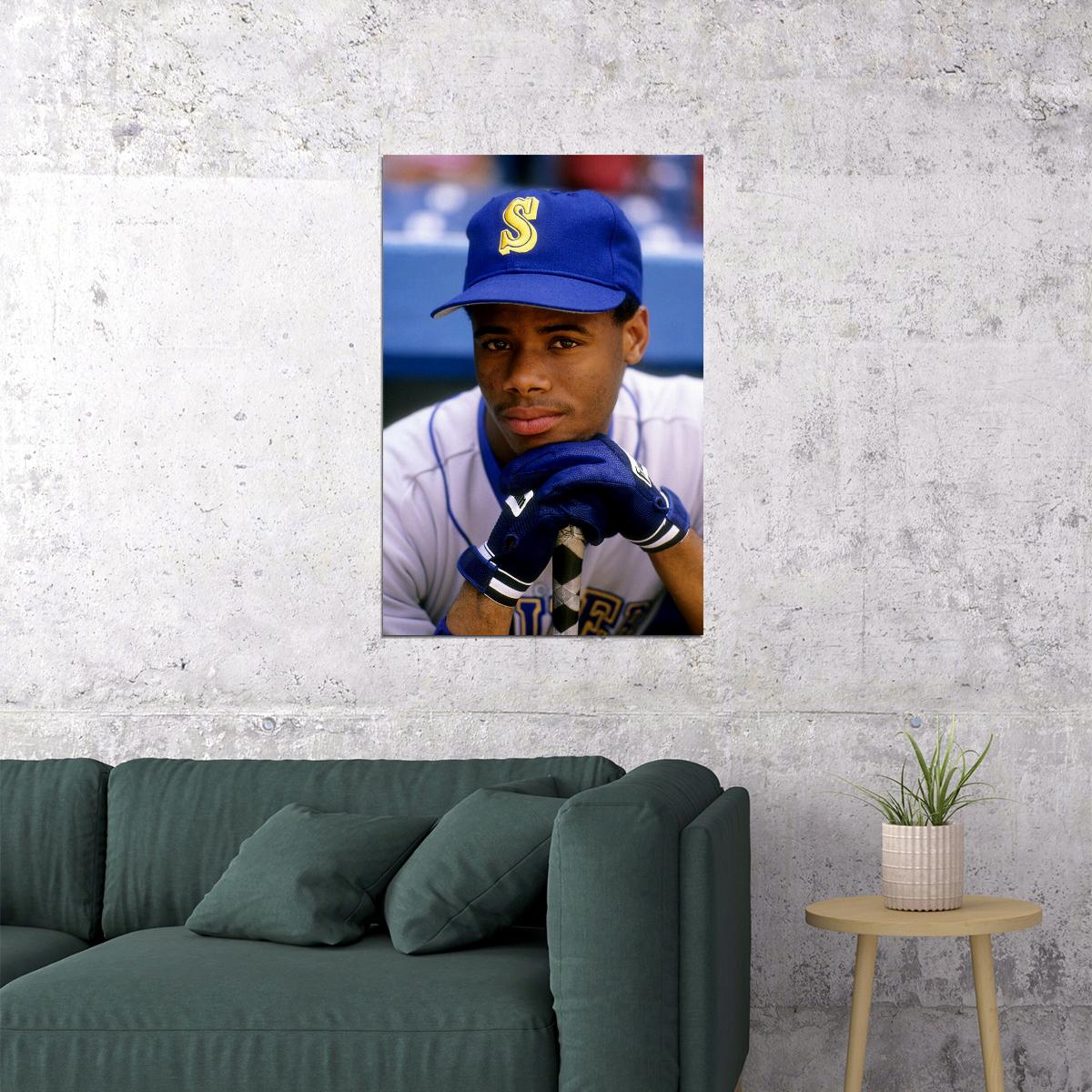 Ken Griffey Jr Great Baseball Player Poster Wall Art Print Home Wall Decor - xonomax