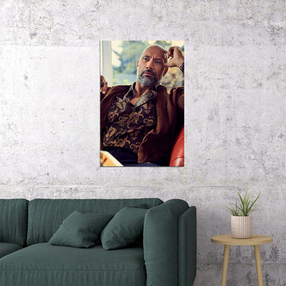 Dwayne Johnson The Rock Actor Poster Wall Art Print Home Wall Decor - xonomax