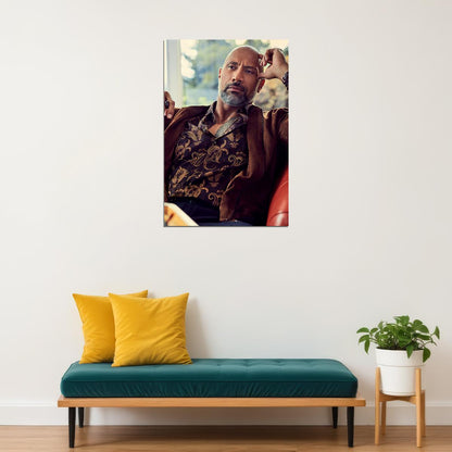 Dwayne Johnson The Rock Actor Poster Wall Art Print Home Wall Decor - xonomax