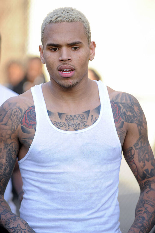 Chris Brown Rapper Music Star Rapper Singer Poster Wall Art Print Home Wall Decor - xonomax