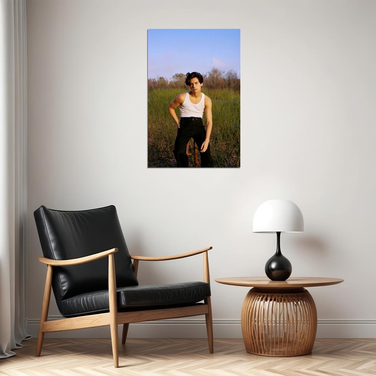 Cole Sprouse Actress Artist Actor Poster Wall Art Print Home Wall Decor - xonomax