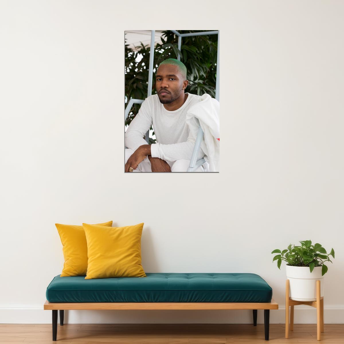 Frank Ocean Music Super Star Singer Songwriter Poster Wall Art Print Home Wall Decor - xonomax