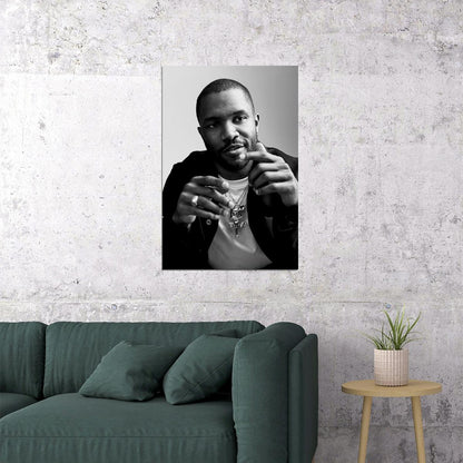 Frank Ocean Music Super Star Songwriter Singer Poster Wall Art Print Home Wall Decor - xonomax