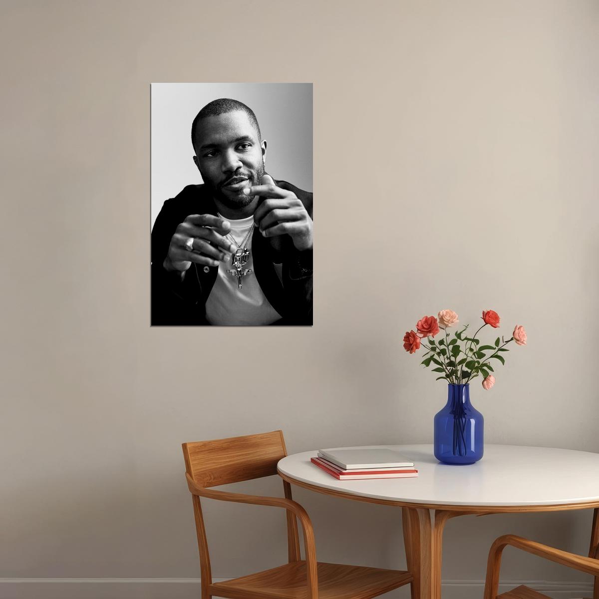 Frank Ocean Music Super Star Songwriter Singer Poster Wall Art Print Home Wall Decor - xonomax