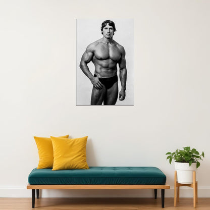 Arnold Schwarzenegger Bodybuilding Fitness Gym Poster Wall Art Print Home Wall Decor - xonomax