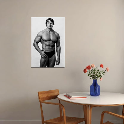 Arnold Schwarzenegger Bodybuilding Fitness Gym Poster Wall Art Print Home Wall Decor - xonomax