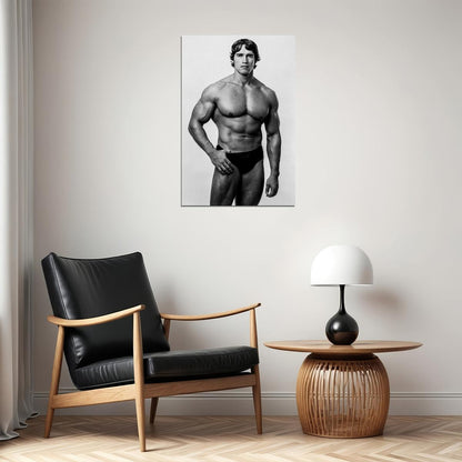 Arnold Schwarzenegger Bodybuilding Fitness Gym Poster Wall Art Print Home Wall Decor - xonomax