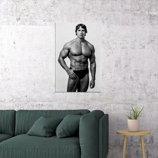 Arnold Schwarzenegger Bodybuilding Fitness Gym Poster Wall Art Print Home Wall Decor - xonomax