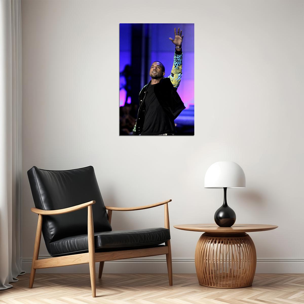 Kanye West Tour Grammy Rap Hip Hop Music Cover Poster Wall Art Print Home Wall Decor - xonomax