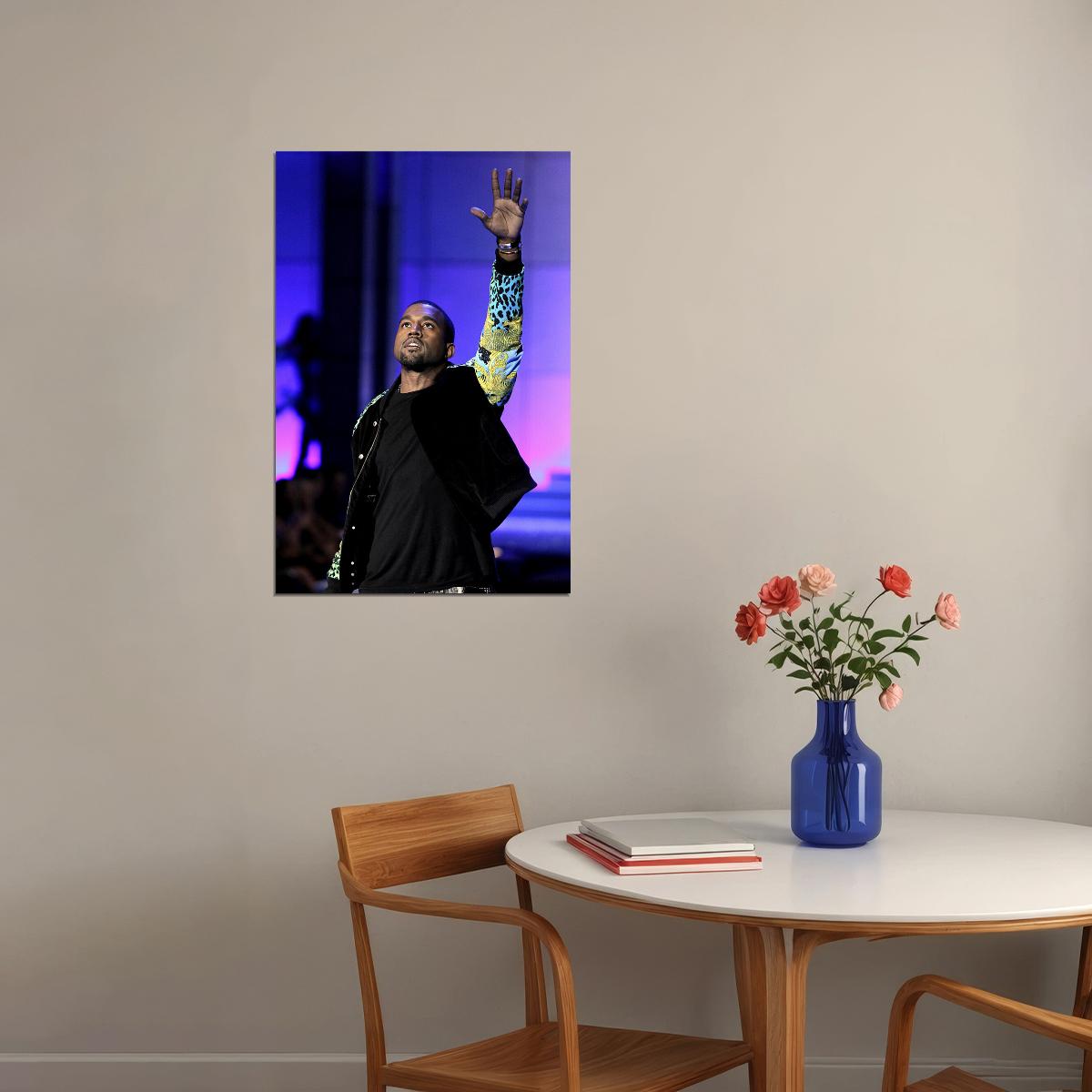 Kanye West Tour Grammy Rap Hip Hop Music Cover Poster Wall Art Print Home Wall Decor - xonomax