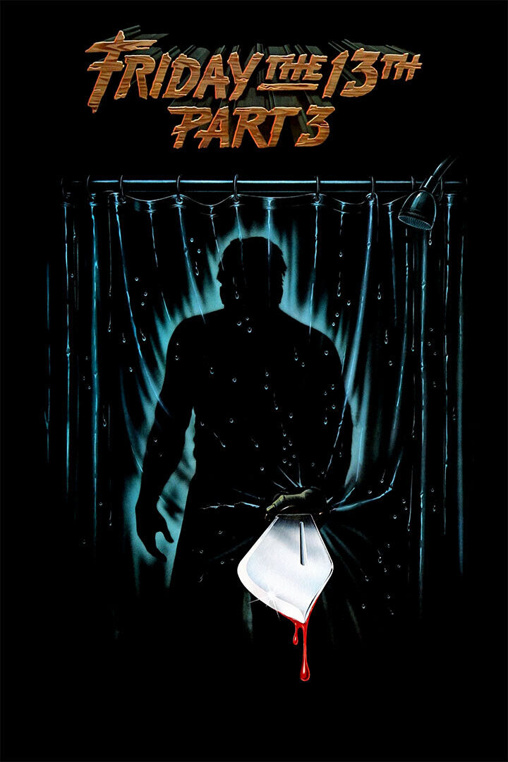 Friday The 13th Part Iii 3d Jason Vorhees Movie Poster Wall Art Print Home Wall Decor - xonomax