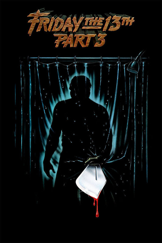 Friday The 13th Part Iii 3d Jason Vorhees Movie Poster Wall Art Print Home Wall Decor - xonomax