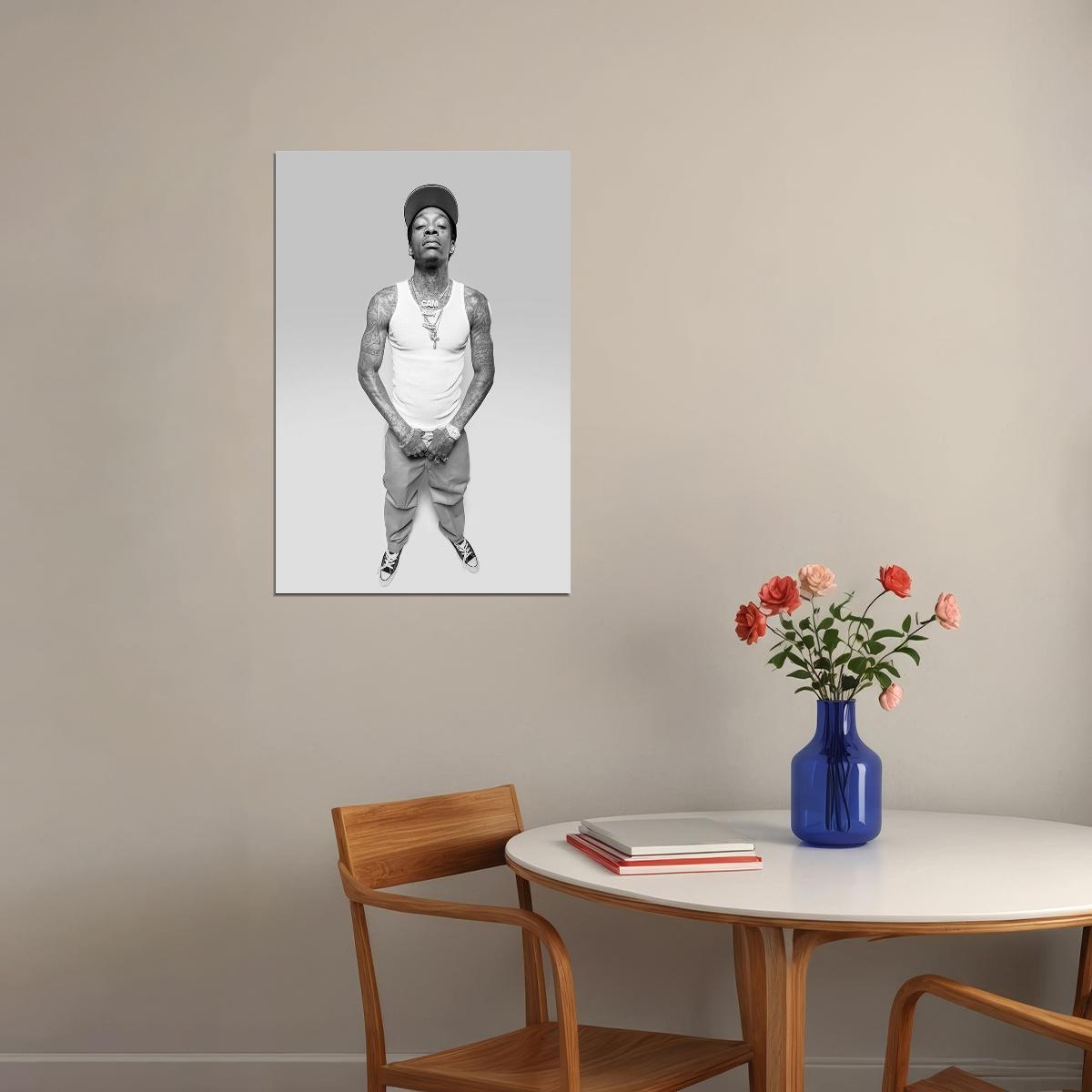 Wiz Khalifa Music Rap Album Rapper Artist Poster Wall Art Print Home Wall Decor - xonomax