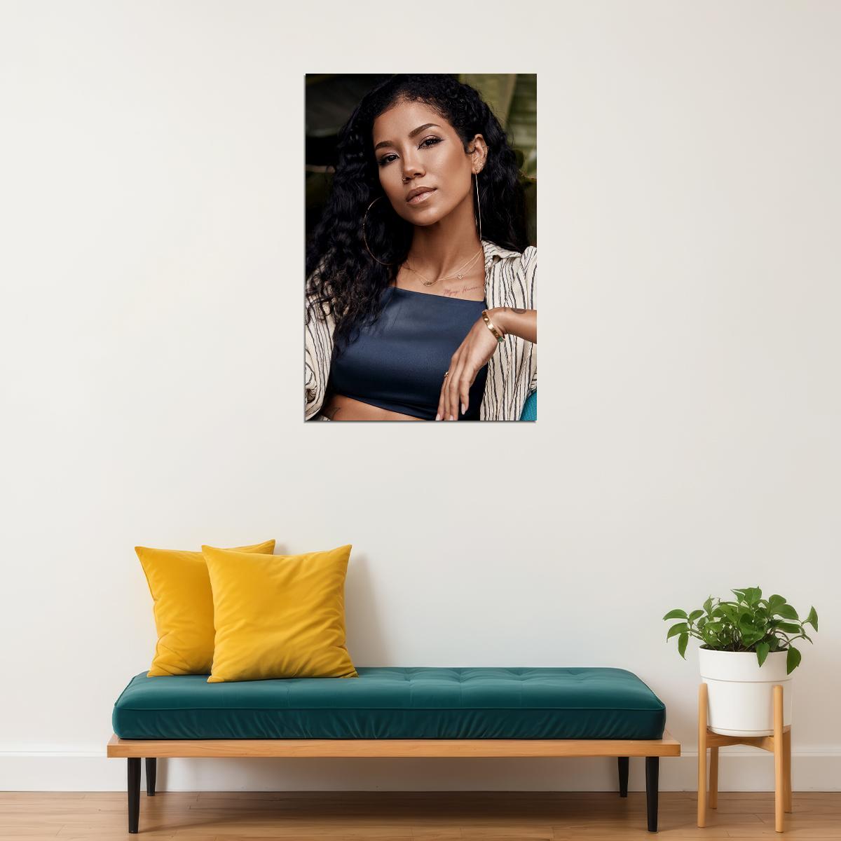 Jhene Aiko Trip Music Cover Singer Songwriter Poster Wall Art Print Home Wall Decor - xonomax