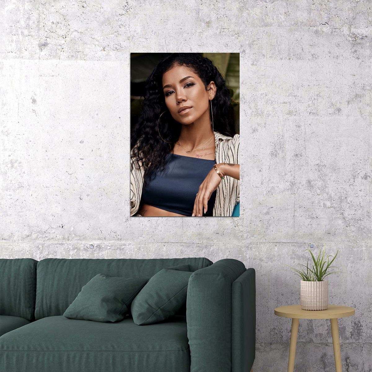 Jhene Aiko Trip Music Cover Singer Songwriter Poster Wall Art Print Home Wall Decor - xonomax