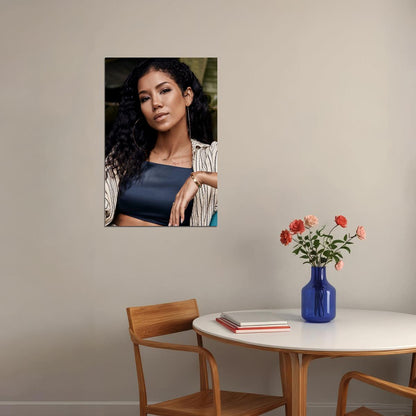 Jhene Aiko Trip Music Cover Singer Songwriter Poster Wall Art Print Home Wall Decor - xonomax