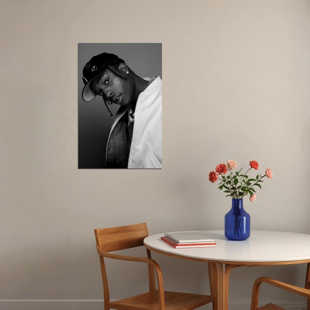 Asap Rocky Rapper Music Video Director Singer Poster Wall Art Print Home Wall Decor - xonomax
